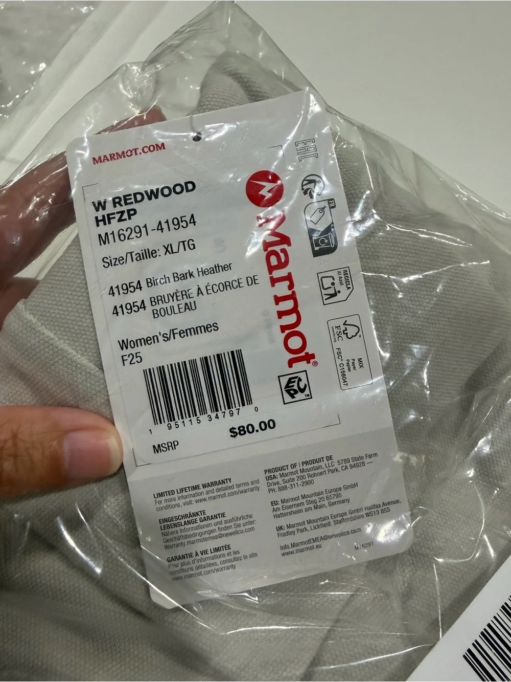 Marmot new tags